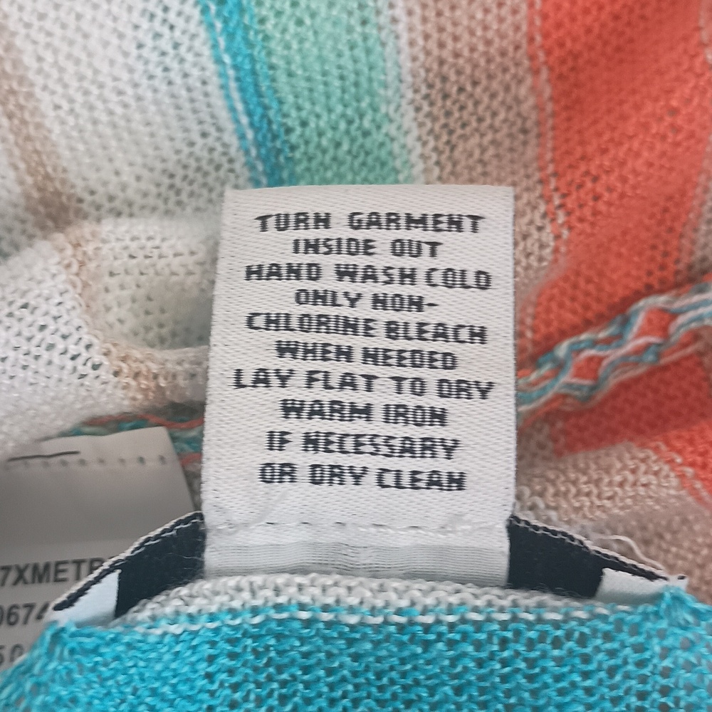 Women's Size XL Linen Cardigan Vacation Beach Coastal - Picture 7 of 12